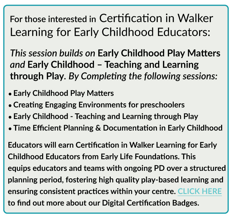 Early Childhood Educator certification